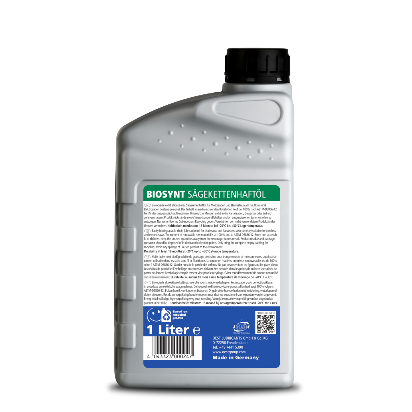 2er Set Oest BIO-synt Kettenöl 2x1L