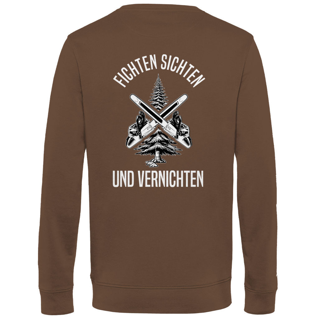 Sweatshirt Fichten sichten und vernichten