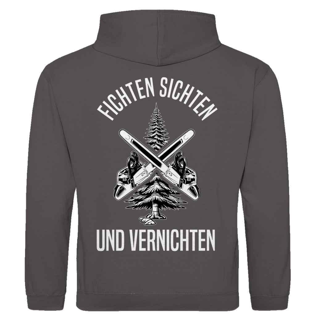 Fichten sichten und vernichten Hoodie
