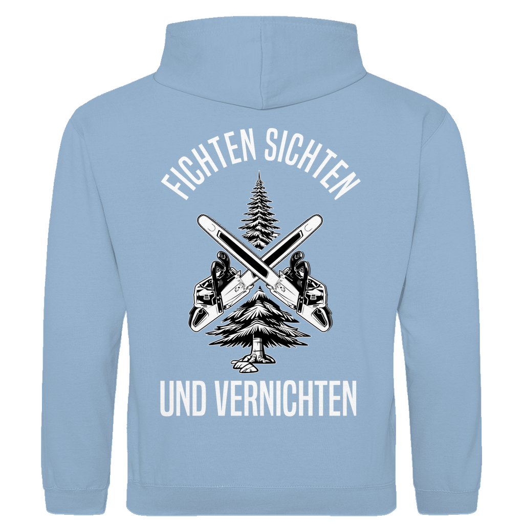 Fichten sichten und vernichten Hoodie
